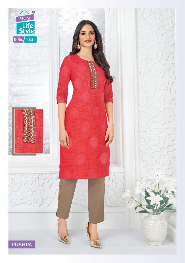 MCM Pushpa Mix – Straight Kurtis